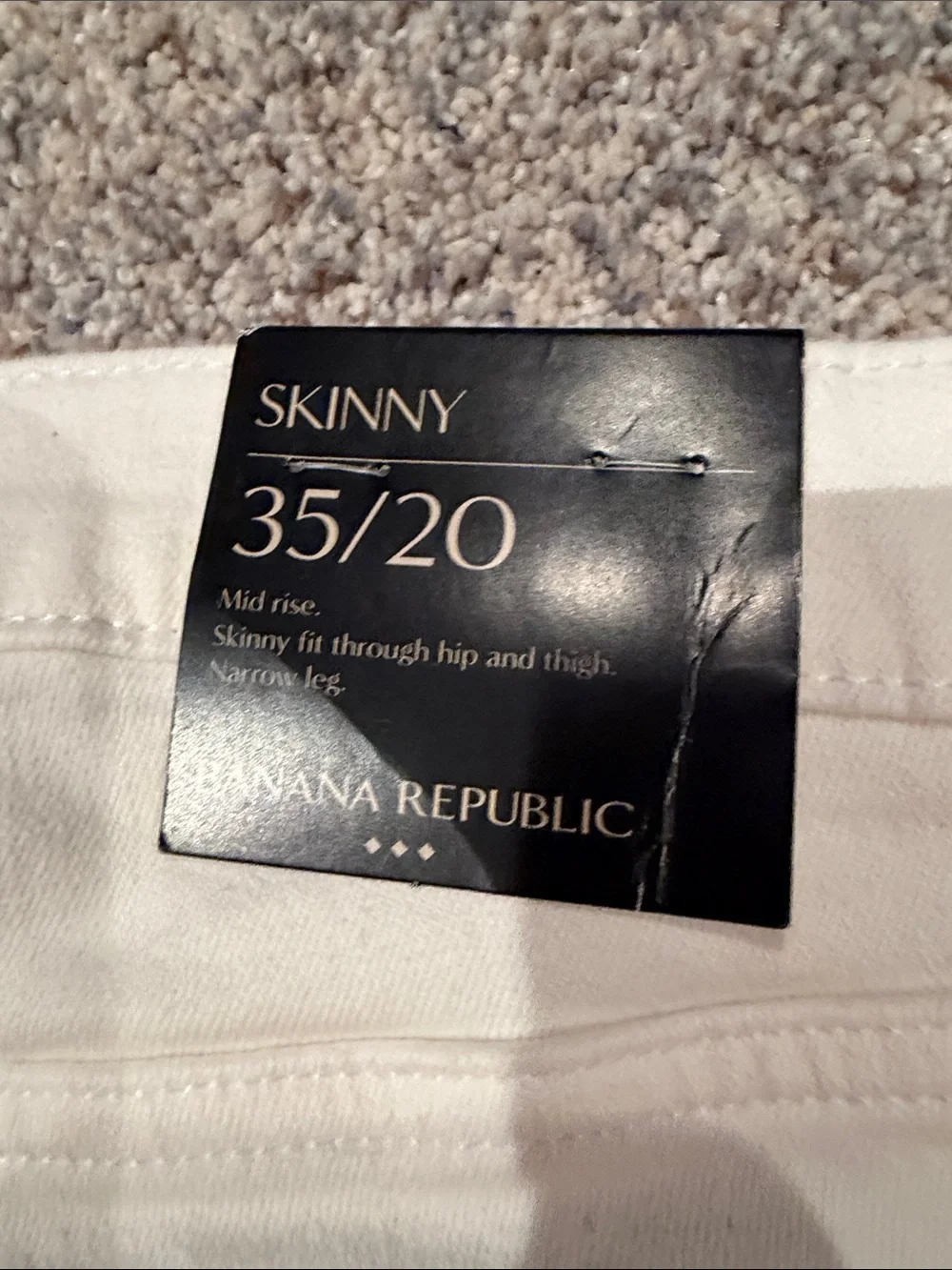 Banana Republic classic cream